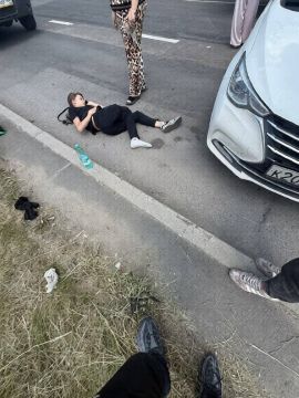 Малолетний питбайкер врезался в Changan возле ОЦКБ в Донецке