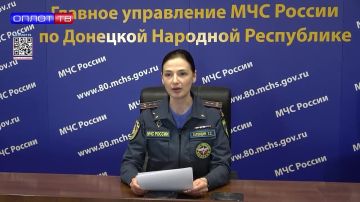 Брифинг МЧС России по ДНР об оперативной обстановке за период с 13 по 19 июля