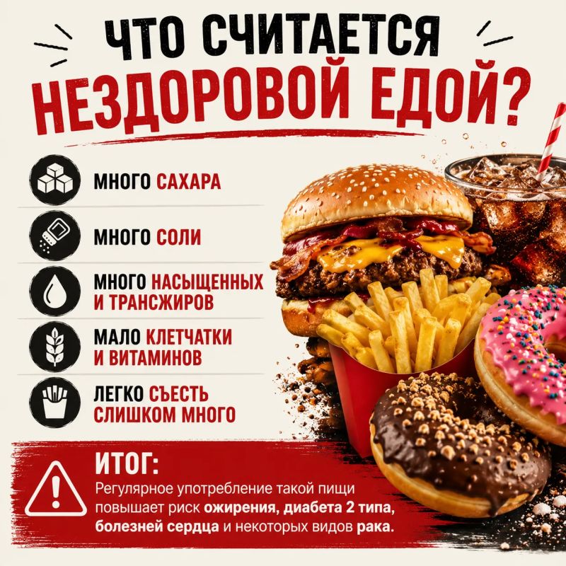 21 июля отмечается День нездоровой еды — неофициальный праздник, посвященный бургерам, картофелю фри, сладкой газировке и другим любимым, но далеко не самым полезным продуктам 21 июля отмечается День нездоровой еды — неофициальный праздник, посвященный бургерам, картофелю фри, сладкой газировке и другим любимым, но далеко не самым полезным продуктам
