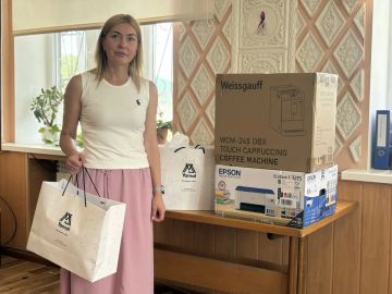 Жители и учреждения села Кировское Волновахского округа получили помощь от ямальцев