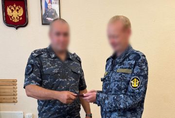 В ИК-8 состоялась торжественная церемония вручения погон