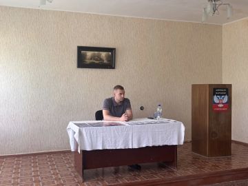 Глава Старобешевского муниципального округа Алексей Черкашин провел сход граждан в селе Коммунаровка