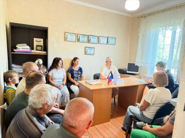 Сегодня, 22 июля, в рамках проекта «Управдом» провёл рабочую встречу с трудовым коллективом участка № 8 Пролетарского района Донецкого Филиала Единого регионального фонда по управлению МКД ДНР