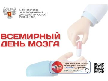 Всемирный день мозга. Всемирный день мозга — повод напомнить, что здоровье нервной системы зависит не только от врачей, но и от ежедневных привычек каждого из нас
