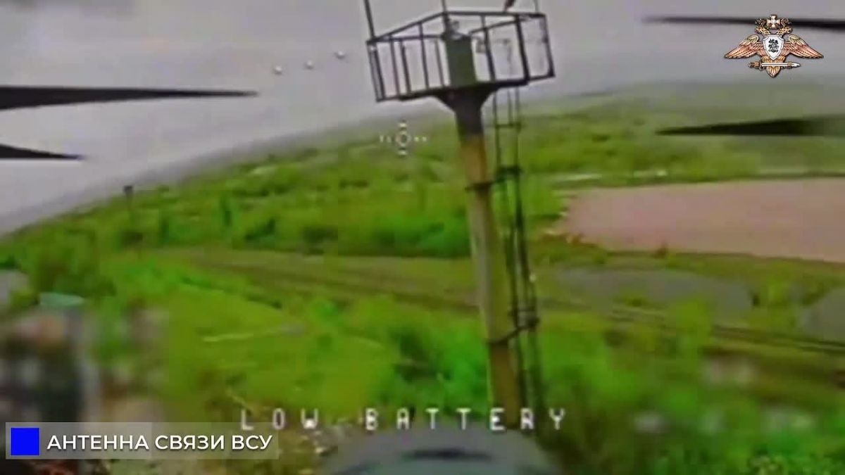 150 мсд уничтожает антенну связи ВСУ в Старорайском