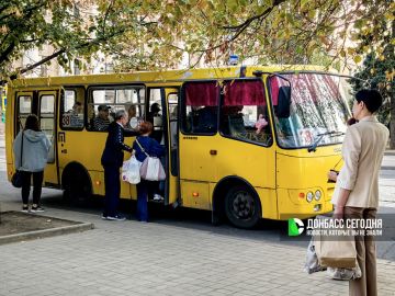 В Горловке остановили автобусы №81, №82 и №1 из-за повышенной активности БПЛА