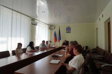 Провёл очередное заседание межведомственной рабочей группы по вопросам охраны здоровья жителей Володарского муниципального округа