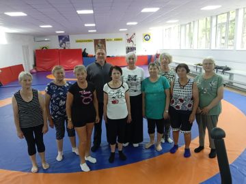 23 июля 2026 года в спортивной школе Володарского муниципального округа прошло спортивно-оздоровительное мероприятие для старшего поколения