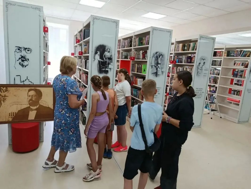 22 июля в гостях у Харцызской модельной библиотеки побывали юные читатели 22 июля в гостях у Харцызской модельной библиотеки побывали юные читатели
