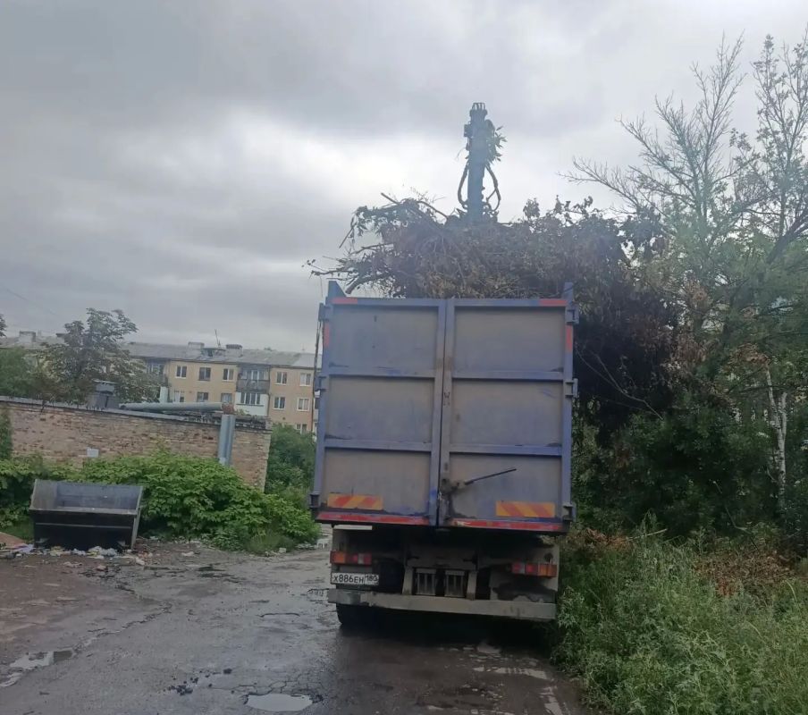 Сегодня, 24 июля, с целью приведения территории в надлежащее санитарное состояние в Кировском внутригородском районе выполнены работы по вывозу крупногабаритных накоплений мусора на контейнерных площадках по адресам: ул.... Сегодня, 24 июля, с целью приведения территории в надлежащее санитарное состояние в Кировском внутригородском районе выполнены работы по вывозу крупногабаритных накоплений мусора на контейнерных площадках по адресам: ул....