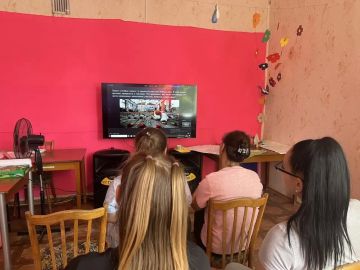 24 июля в МБУ клуб « Шахтер» прошел информационный час «Дети Беслана»