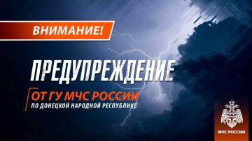 Кратковременный дождь, гроза в ДНР; по акватории Азовского моря кратковременный дождь, местами сильный, гроза, порывы ветра до 20 м/с ожидаются 25 июля