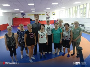 В Володарском прошло спортивное мероприятие для старшего поколения