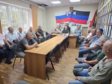 Дмитрий Огилец: Сегодня состоялось очередное расширенное правление Макеевской городской организации «Российский Союз ветеранов Афганистана и специальных военных операций»