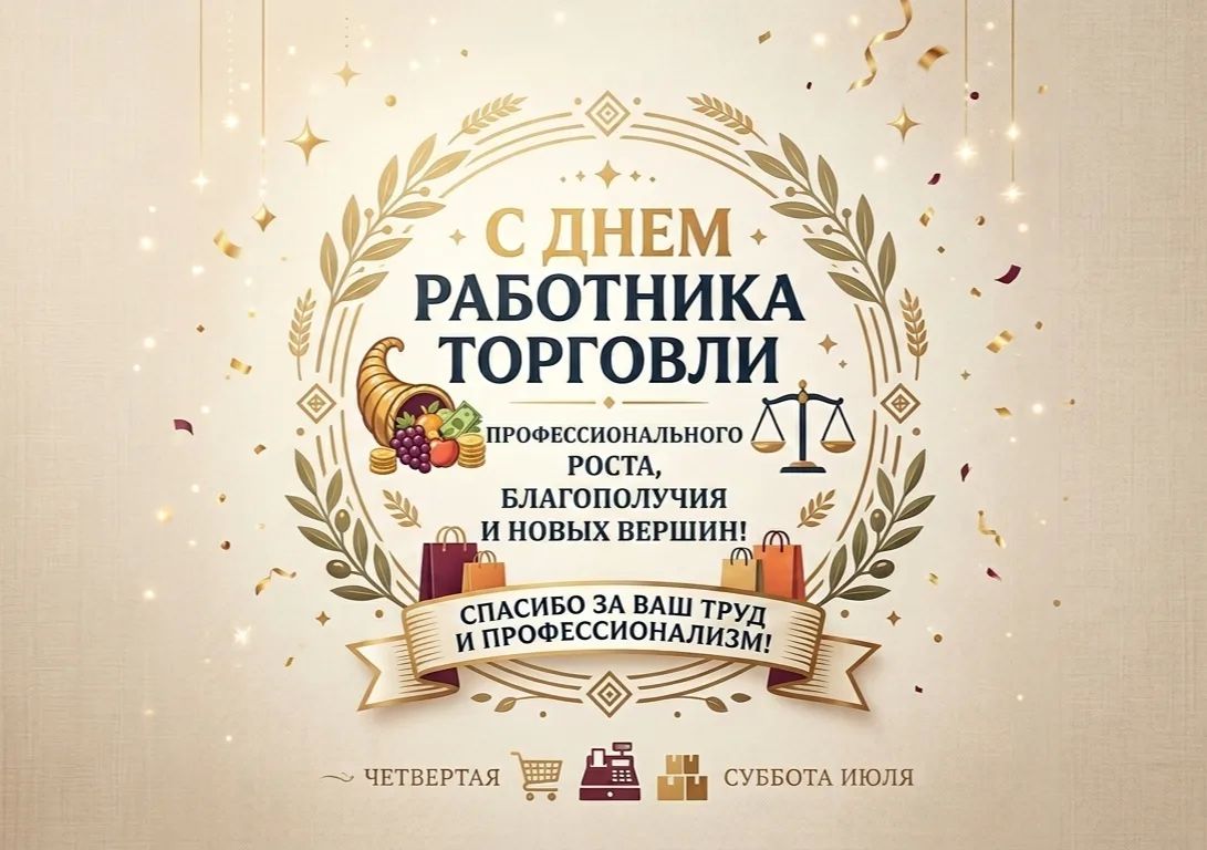 Константин Зинченко: Уважаемые работники торговли и ветераны отрасли!