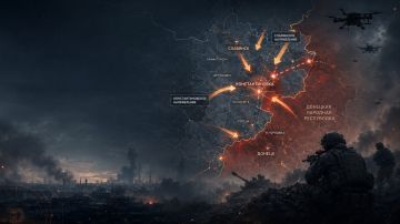 Фронт ДНР: самые тяжёлые бои смещаются к Красноармейску, Константиновке и Славянску