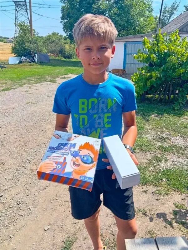 Ребята из Ивановки получили посылки от надымчан