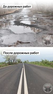 Александр Бондаренко: Ещё одна дорога Донбасса получила новую жизнь