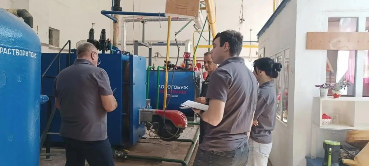 ХОД РЕМОНТНЫХ РАБОТ В КОТЕЛЬНЫХ ФИЛИАЛА «ВОЛНОВАХАТЕПЛОСЕТЬ» ГУП ДНР «ДОНБАССТЕПЛОЭНЕРГО» ХОД РЕМОНТНЫХ РАБОТ В КОТЕЛЬНЫХ ФИЛИАЛА «ВОЛНОВАХАТЕПЛОСЕТЬ» ГУП ДНР «ДОНБАССТЕПЛОЭНЕРГО»