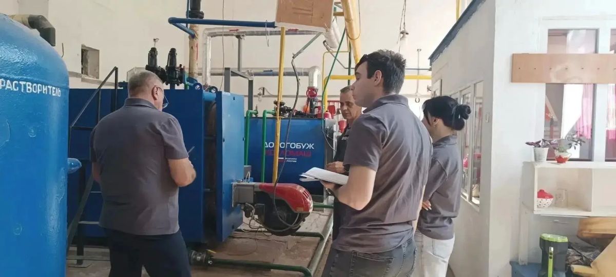 В котельных филиала «Волновахатеплосеть» предприятия «Донбасстеплоэнерго» провели ремонтные работы В котельных филиала «Волновахатеплосеть» предприятия «Донбасстеплоэнерго» провели ремонтные работы