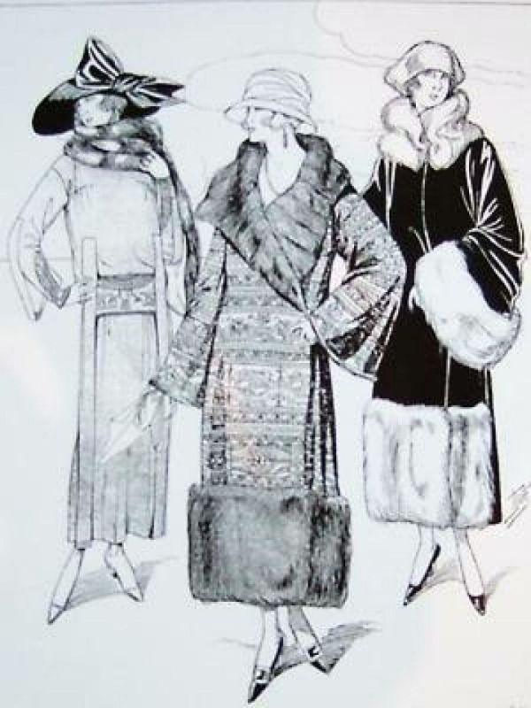 Париж зимой, 1910-1920-е годы: русский стиль в французской моде