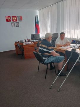 Глава Новоазовского муниципального округа Василий Овчаров провел личный приём граждан