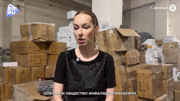 Акция добра от Женского движения Единой России для общества слепых
