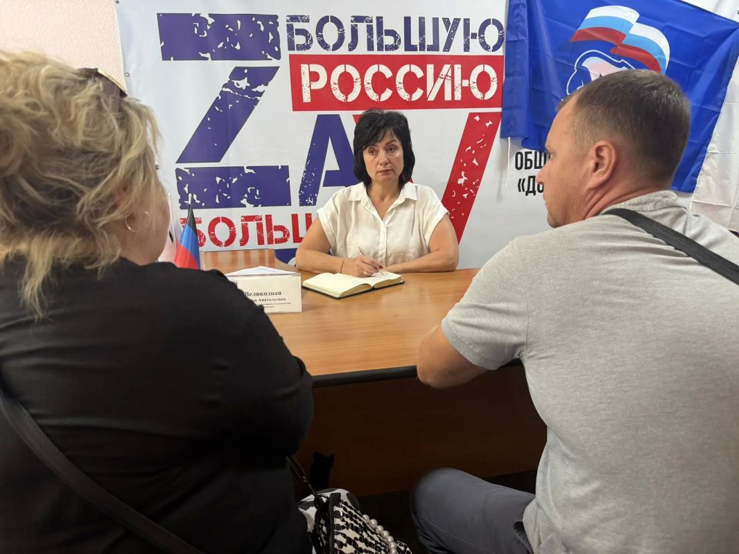 Наталья Великодная: Провела очередной личный приём граждан в Общественной приёмной местного отделения партии «Единая Россия» Наталья Великодная: Провела очередной личный приём граждан в Общественной приёмной местного отделения партии «Единая Россия»