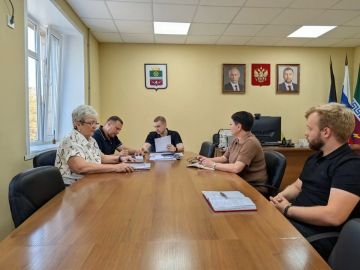 Глава Старобешевского округа Алексей Черкашин провел оперативное совещание по актуальным вопросам округа