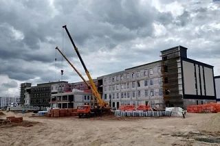 В Мариуполе строят новые корпуса Многопрофильного медцентра