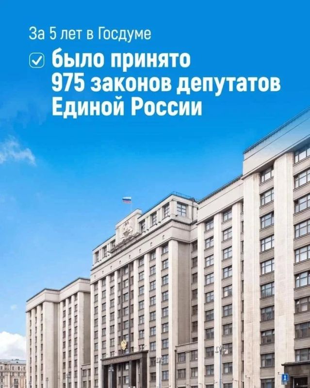 Сергей Прокопенко: Госдума в VIII созыве приняла 975 законов депутатов Единой России