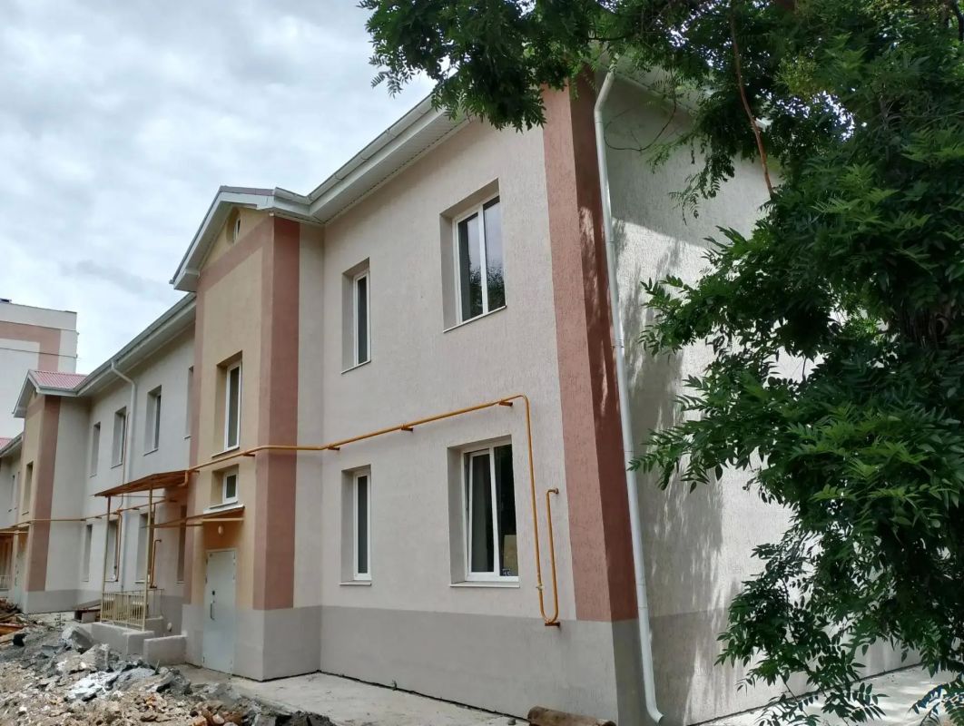 Восстановлен многоквартирный дом на проспекте Адмирала Лунина в г. Мариуполе