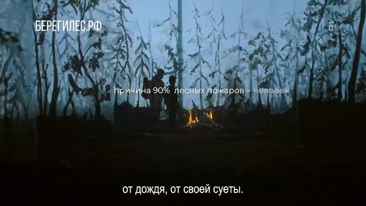 Один брошенный окурок может уничтожить целый лес!