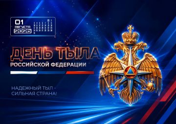 Поздравление начальника Главного управления МЧС России по ДНР Дмитрия Костямина с Днем тыла Российской Федерации