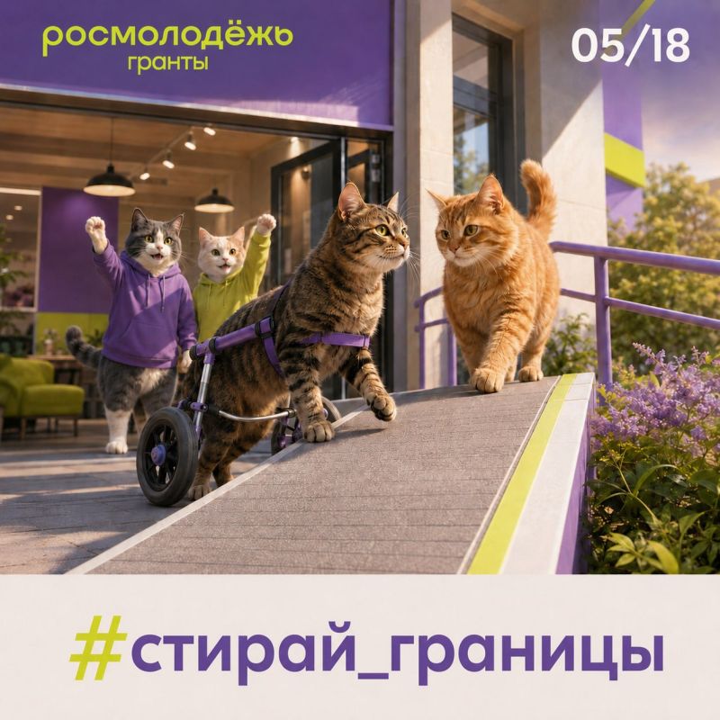 18 котиков — 18 направлений для добрых идей 18 котиков — 18 направлений для добрых идей