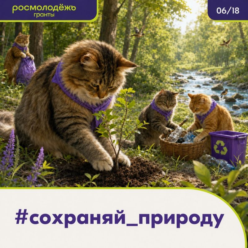 18 котиков — 18 направлений для добрых идей 18 котиков — 18 направлений для добрых идей