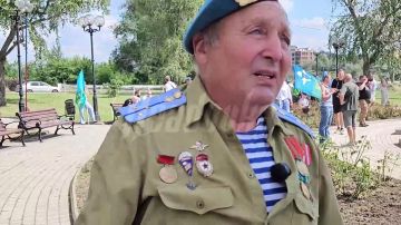 Бывших десантников не бывает: как в Донецке отмечают День ВДВ