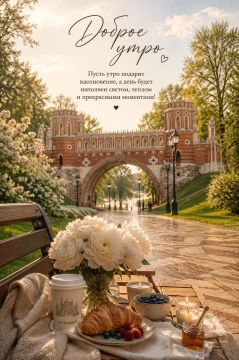 Доброе утро. Прекрасного дня