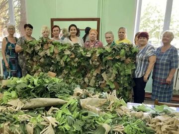 Маскировочные сети для передовой – вклад донецких женщин в общую Победу