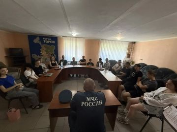 Безопасное лето: в Торезе прошли уроки пожарной безопасности для детей