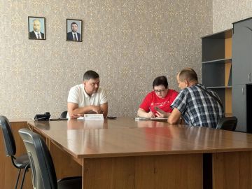 3 августа 2026 года Глава муниципального образования городской округ Торез Артём Чесноков провёл приём населения по личным вопросам