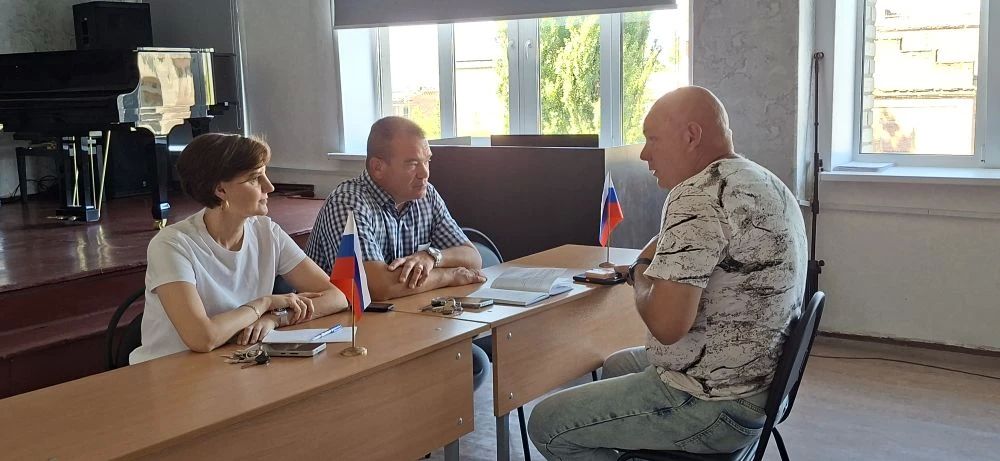 Денис Зубов: В городском округе Иловайск состоялась рабочая встреча с представителем ГУП ДНР «Вода Донбасса»