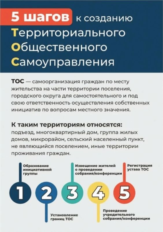 Территориальное общественное самоуправление (ТОС) Территориальное общественное самоуправление (ТОС)