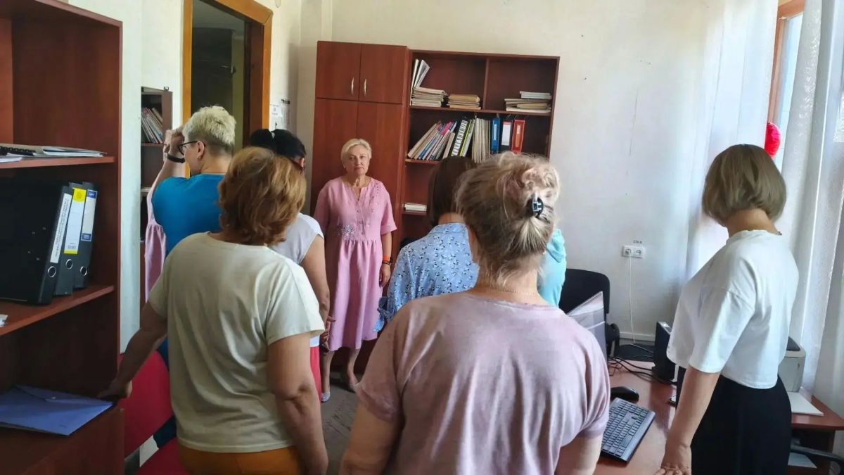 В Калининском районе Горловки состоялись встречи с трудовыми коллективами В Калининском районе Горловки состоялись встречи с трудовыми коллективами
