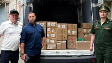Сотрудники военного следственного управления СК России по Ленинградскому военному округу оказали гуманитарную помощь