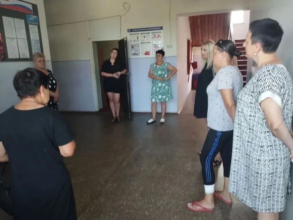Заместитель главы Администрации Тельмановского муниципального округа провела встречу с жителями села Староигнатьевке