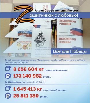 "Zащитникам с любовью!" - это труд людей по всей России