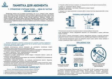 Всё самое важное о признаках отравления угарным газом — в карточках