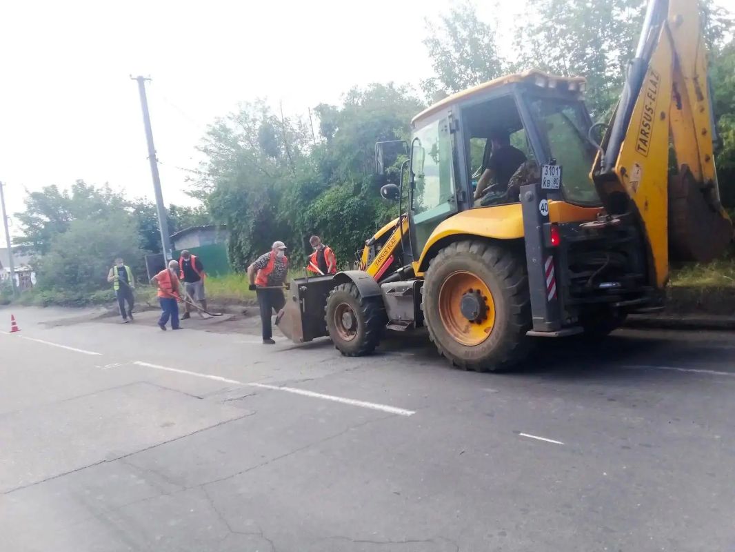 В Шахтерском округе приводят в порядок улично-дорожные сети