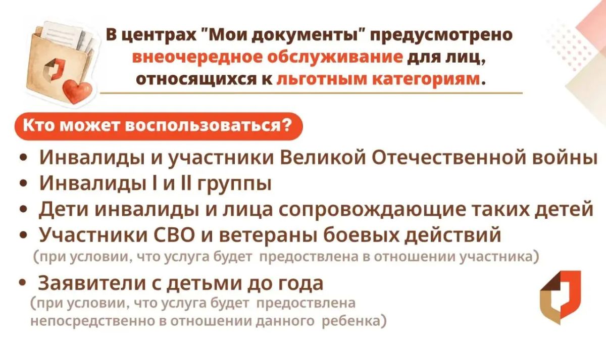 Внеочередное обслуживание в отделениях МФЦ ДНР Внеочередное обслуживание в отделениях МФЦ ДНР